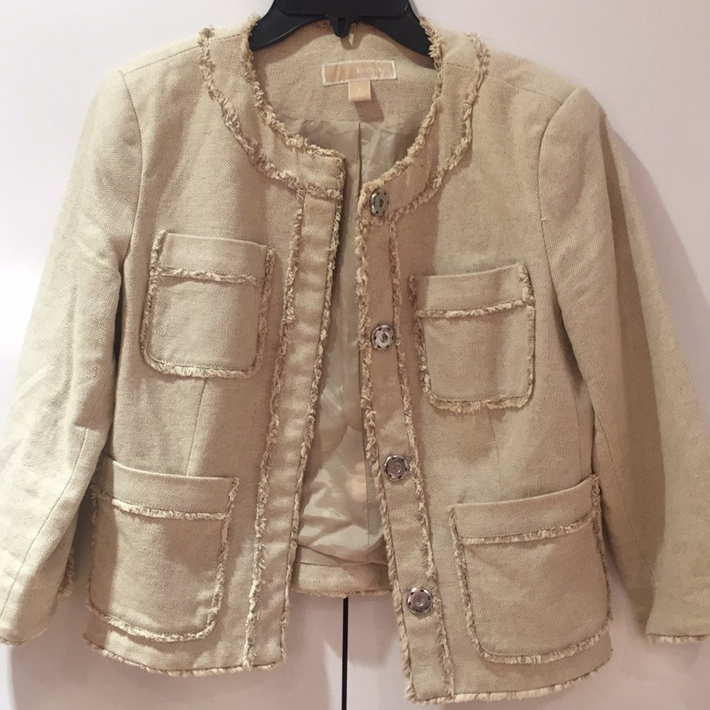 MICHAEL KORS LINEN BLAZER